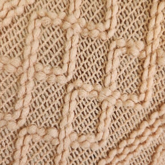 MIXIT Mommy and Me Pink Knit Poncho Set, One Size - Picture 10 of 13